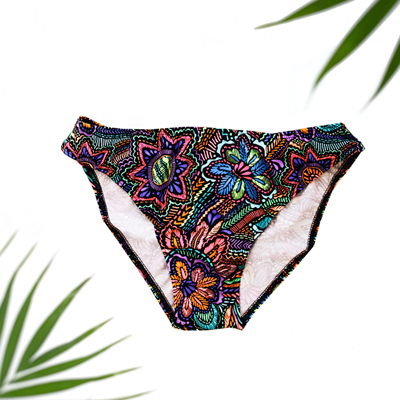 mosaic swim bottoms