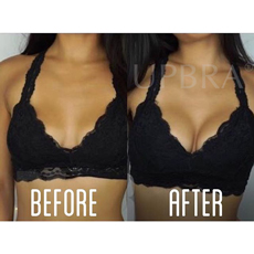 Upbra Lift up Bra before and after